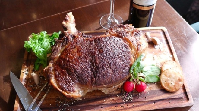 近江牛ステーキとがぶ飲みワイン ニクバルモダンミール - メイン写真: