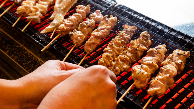 焼鳥と博多名物野菜巻串 焼きんしゃい - メイン写真: