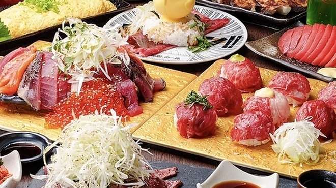 private個室 & 肉寿司 創作チーズ料理 食べ飲み放題 オオミヤラボ - メイン写真: