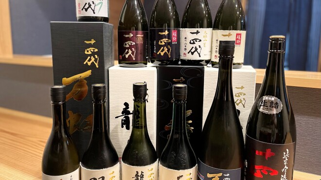 日本料理 風の音 - ドリンク写真:十四代入荷しております