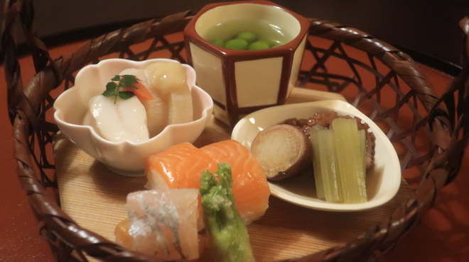松月 - 料理写真:八寸アップ