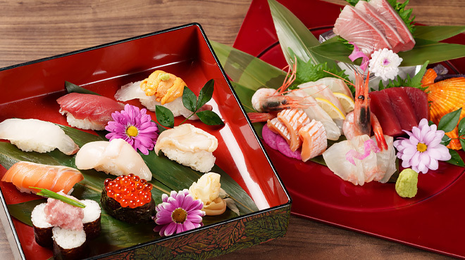 壽司居酒屋 龍 - 生魚片與壽司