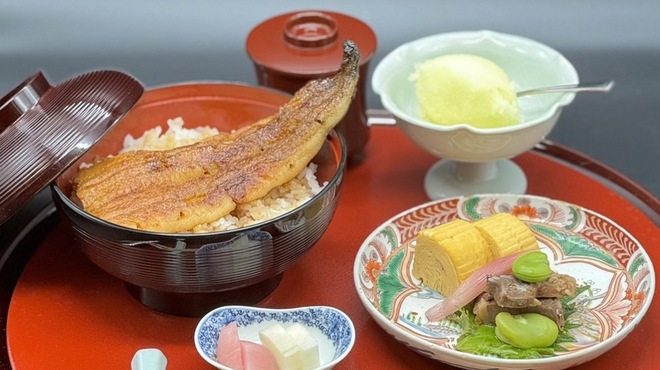 今 - 料理写真:鰻コース