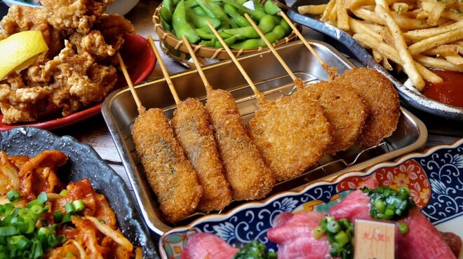 Kushikatsu To Yakitori No Omise Uchiwa - メイン写真: