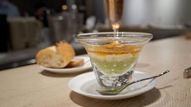 QUAND L'APPETIT VA TOUT VA！ The kitchen＆Wine - 料理写真:ズワイガニとアボカドのムース