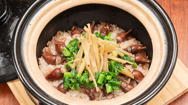 Libertemps - メイン写真:コースを締めくくる季節の土鍋ご飯