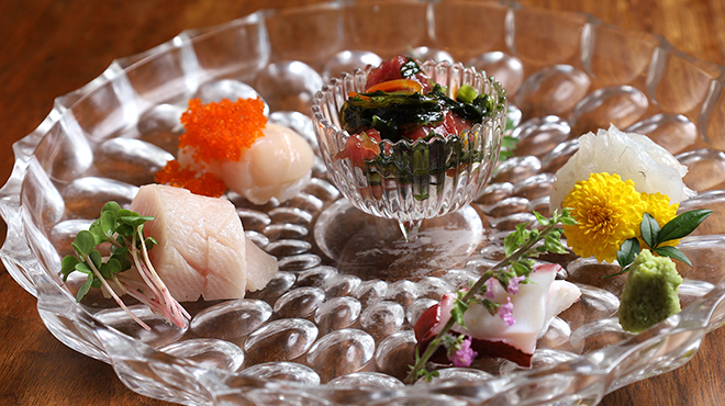 Shurakuya Ogawa - 料理写真:鮮魚盛り