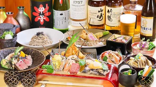 串揚げ割烹･十割そば 眞しま - メイン写真: