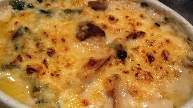 とりまんま - 料理写真:ほうれん草のグラタン