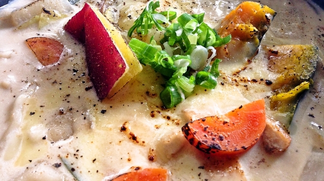 元祖へっころ谷 - 料理写真:グラタン豆乳ほうとう