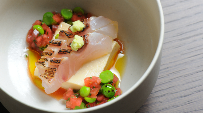 Ukiyo - 料理写真:マツの実の豆腐