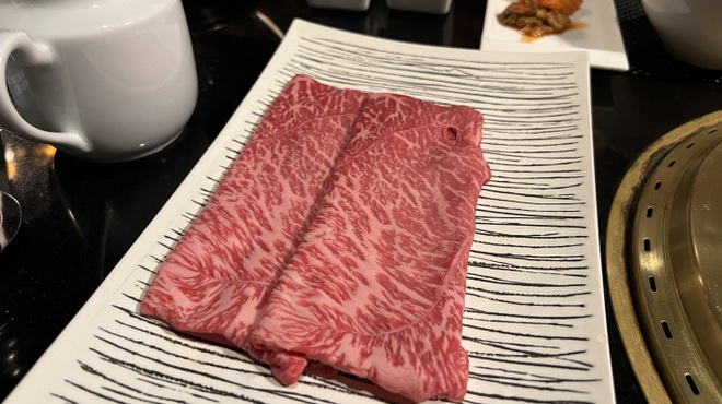 近江亭 - 料理写真:近江牛マル肉の焼きシャブ