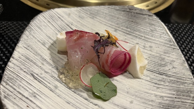 近江亭 - 料理写真:真鯛のタリアータ