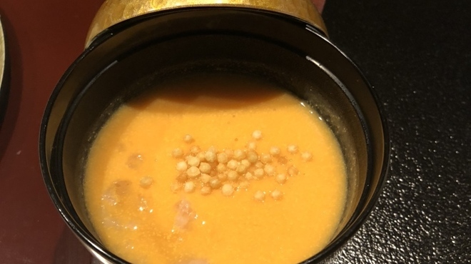 角さん - 料理写真:◆お椀：にんじんのすり流し