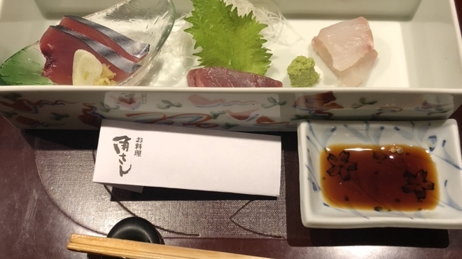 角さん - 料理写真:◆造り：かつお、まぐろ、ひらめ