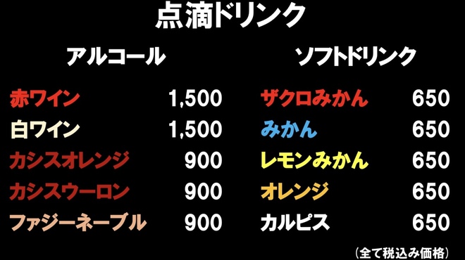 鶴橋ドラム缶韓国焼肉ソソモン - ドリンク写真: