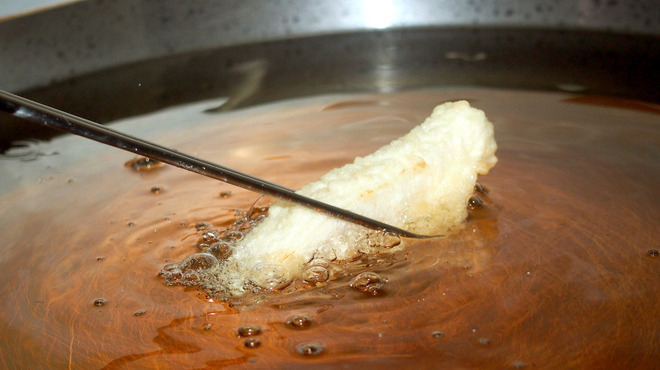 串づ串 - 料理写真:鹿児島県産筍入荷。土佐揚げで食べて頂きます。