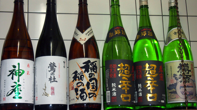 串づ串 - 料理写真:地元奈良県産を中心に日本酒を置いております。
