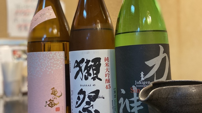 わらし - ドリンク写真:日本酒多数ご用意