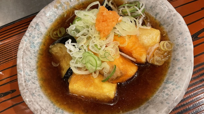 松竹梅 - 料理写真:しゃけ揚げ出し