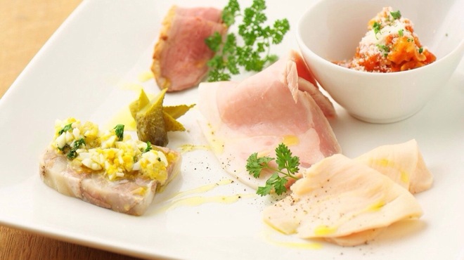 京町家イタリアンろんくす - 料理写真:ハムの盛り合わせ