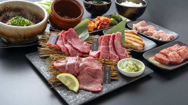 Yakiniku An Ushimune - 料理写真:ファミリーコース（松）