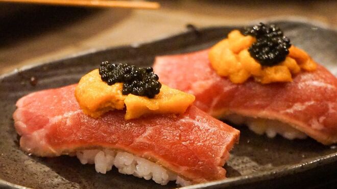 串揚げと肉炙り寿司 KUSHIEMON - メイン写真: