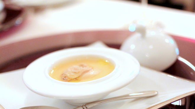 ダン ル シエル - 料理写真:ハマグリのロワイヤル '14 2月上旬