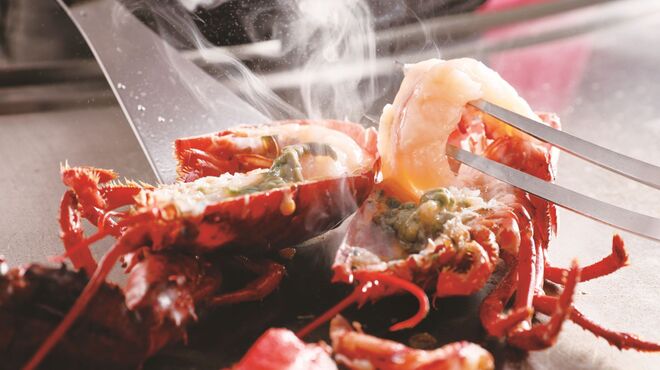 鉄板焼 ときわ - 料理写真:オマール海老