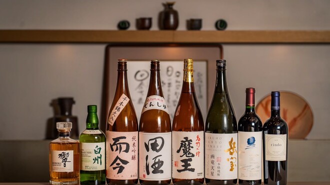 肉屋ひかり - ドリンク写真:ドリンクは「オールインクルーシブ」で、ワイン、日本酒などプレミアムな飲み物を好きなだけお楽しみいただけます。