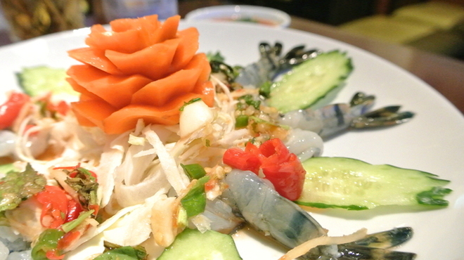 シヤー・トムヤムクン・ポーチャナー - 料理写真:クンチェ　ナム　プラー