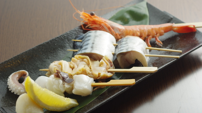 Kushiyaki Kume Hachi - 料理写真:タレ・塩等も厳選、絶妙な焼き加減でご提供致します。