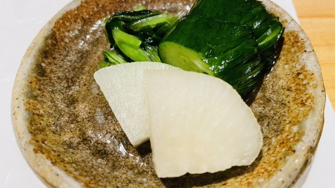 和彩 そあら - 料理写真:お漬物も美味しいです