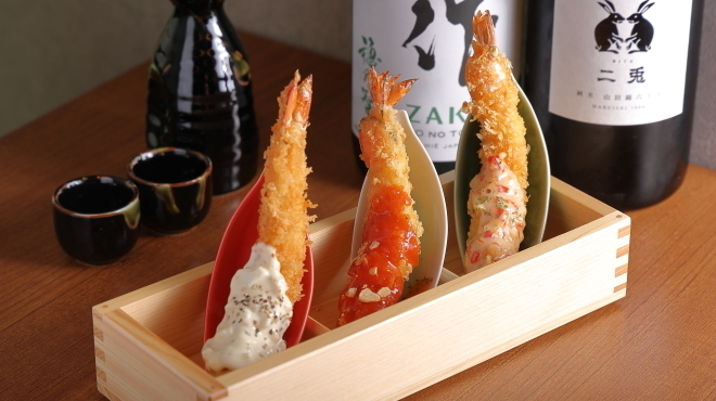 うまい魚が食べたくて - 料理写真:特大海老フライ