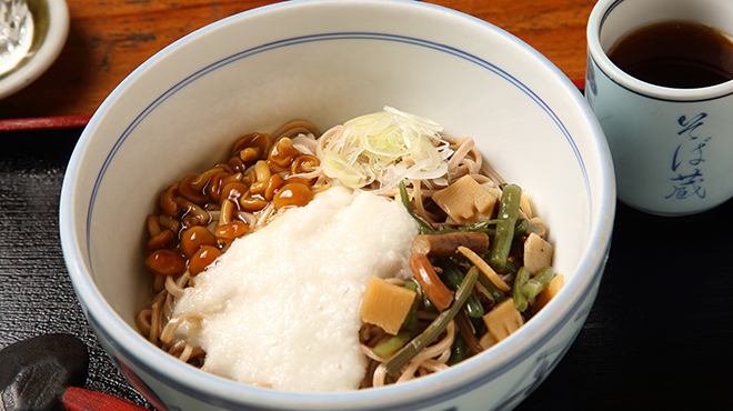 新宿 そば蔵 - 料理写真:なめこ山菜・とろろでさっぱりスルっと♪