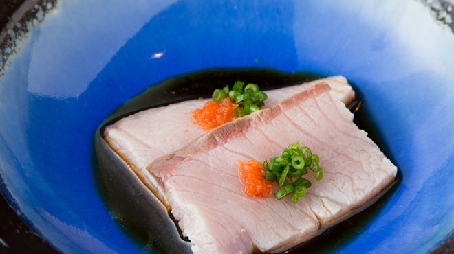 鮨処 幸 - 料理写真:余分な脂を落としてさっぱりといただく『鰤のしゃぶしゃぶ』