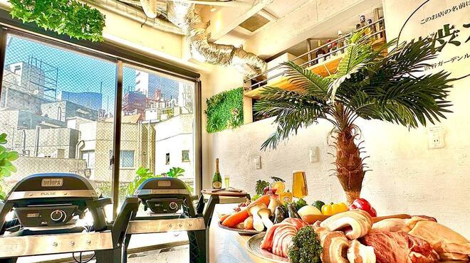 テラス付きBBQ＆貸切パーティー 渋谷ガーデンルーム - メイン写真: