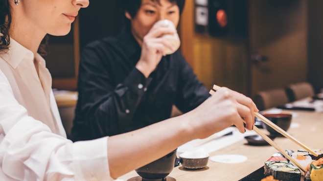 寿司 牡蠣 新宿スシエビス - 料理写真: