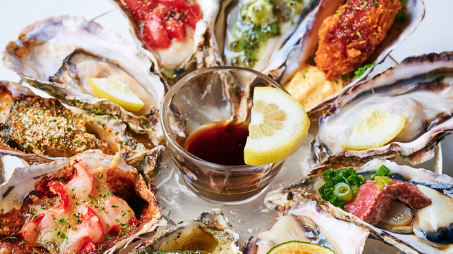 カキもビールも生がスキ - メイン写真: