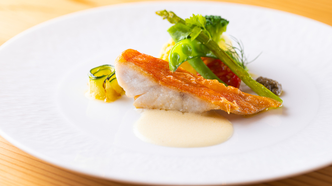 フレンチ懐石 広尾おくむら - 料理写真:本日のお魚料理