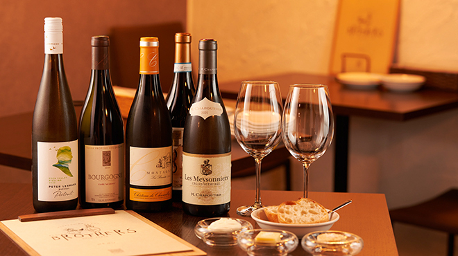 BISTRO BROTHERS - ドリンク写真:ワイン集合