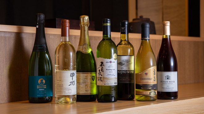浅草 永見 - ドリンク写真:各種日本ワイン