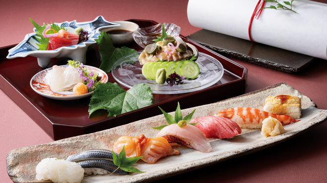 すし割烹 翁鮨 - 料理写真:記念日プラン雫