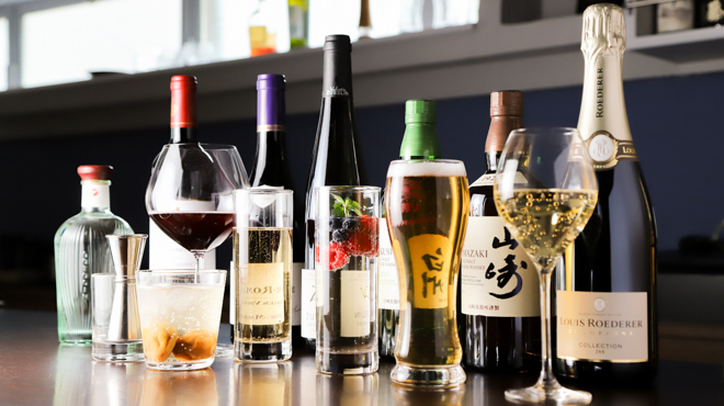 ITALIAN BAL Aoto - ドリンク写真:ボトルワイン　グラスワイン　シャンパン　自家製カクテル　自家製ハイボール