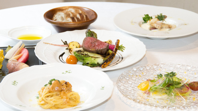 アルベロ ヴィラッジョ - 料理写真:コース料理はおまかせコースがお勧めです。