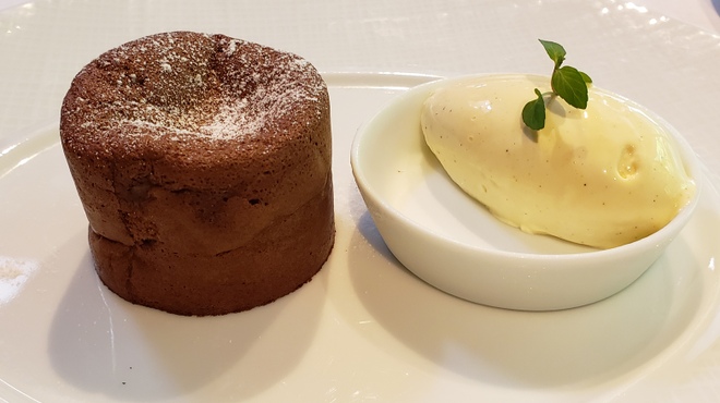 圓 - 料理写真:お連れ様選択ːフォンダンショコラ