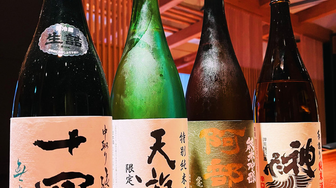 銀座 圓 - ドリンク写真:日本酒ソムリエ厳選
