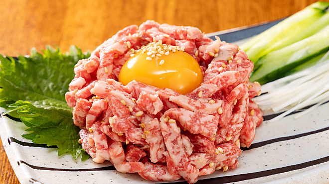 焼肉 土談 - メイン写真:ユッケ