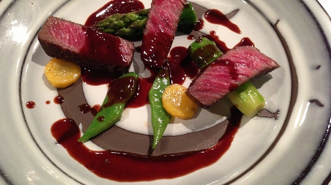 Restaurant AKIOKA pere et fils - 料理写真:えりも短角牛ザブトンロースト