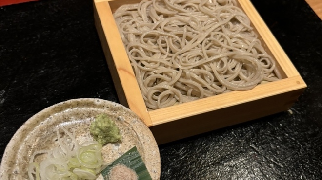蕎麦割烹 橙 - 料理写真:シメの蕎麦。流石に旨し
